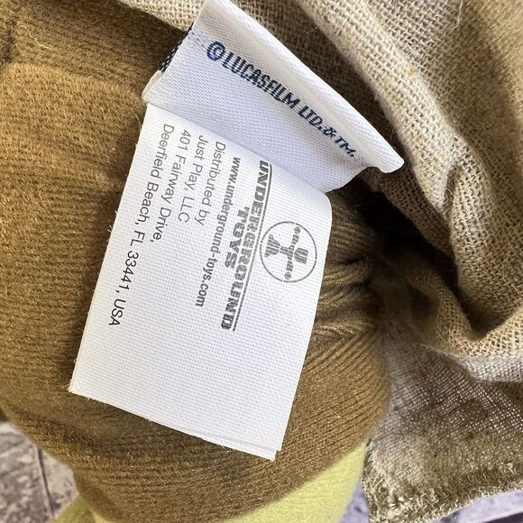 Star Wars Yoda Plush 12” Talking Master Lucas Films Multiple Sayings - WORKING - Picture 11 of 14